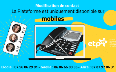 La Plateforme est uniquement disponible sur mobiles